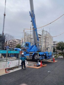 ユニットハウス設置