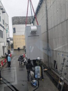 ボイラー設置