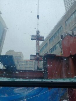 重量鉄骨建て方