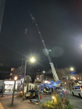 空調室外機搬出