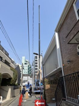 家具搬入及び養生施工撤去作業