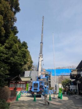 資材移動作業