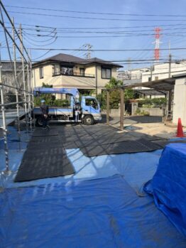 プラシキ養生施工