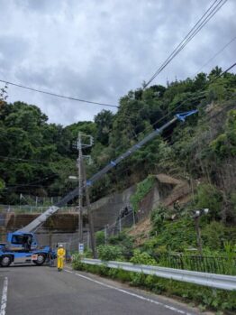 発生材搬出作業