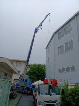 トランス入替作業