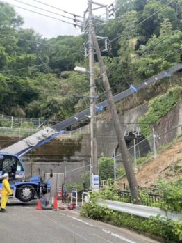 発生材搬出作業