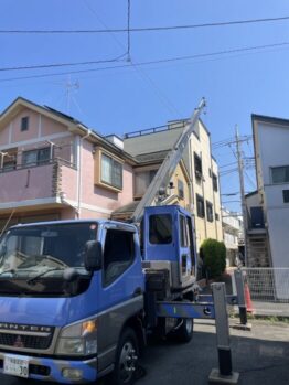 アップライト・グランドピアノ揚重
