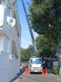 スタンション搬入