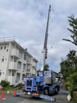 スタンション搬入