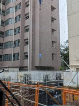 鉄筋材搬入