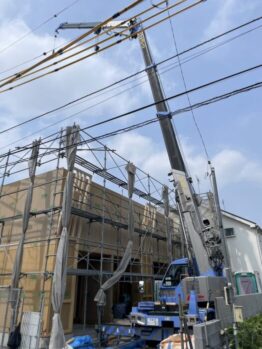 2×4パネル建て方