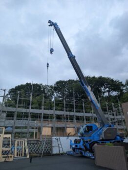 2×4パネル建て方