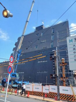 重量鉄骨建て方