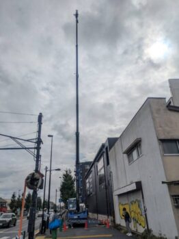 空調室外機揚重