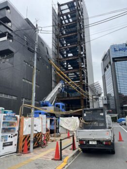 資材移動作業