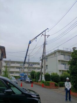 足場材搬出