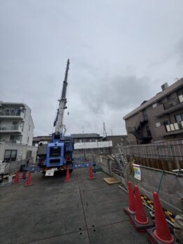 足場材搬出作業