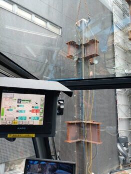 重量鉄骨建て方