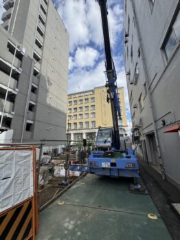 ハウス移設作業