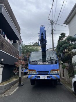 アップライトピアノ搬出