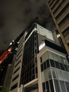 空調設備搬出作業