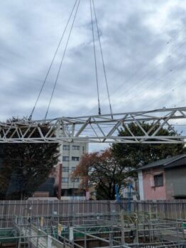 タワークレーン設置