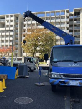 トランス入替作業