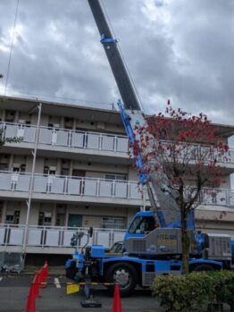 スタンション搬出