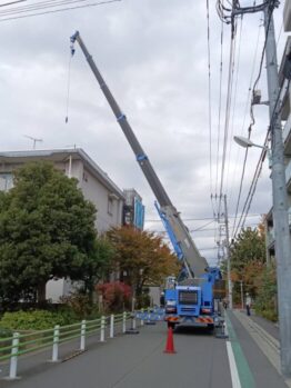 スタンション搬出