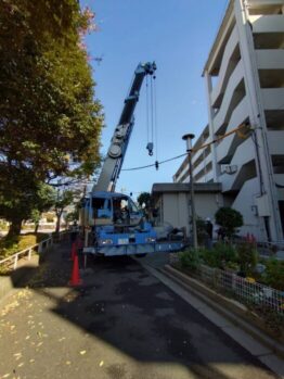 スタンション搬出