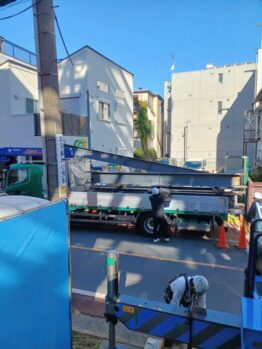 重量鉄骨建て方