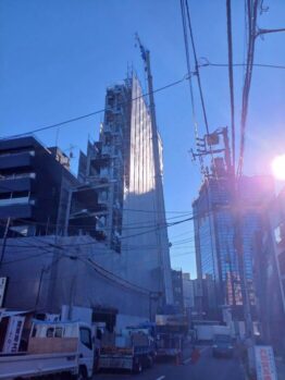 スラブメッシュ搬入