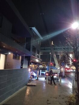 冷蔵庫・グランドピアノ搬入