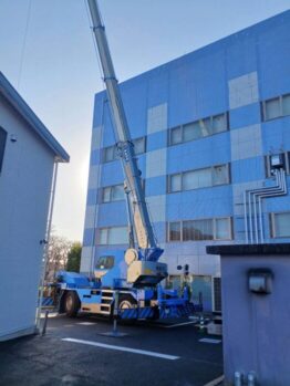 空調室外機揚重