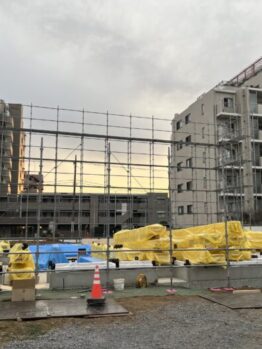 鉄板養生施工作業