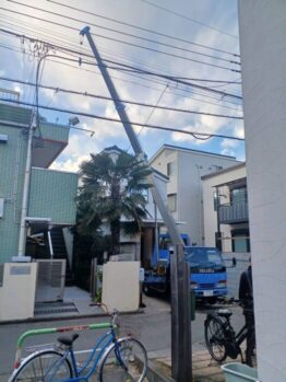 アップライトピアノ揚重