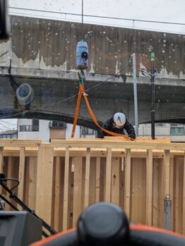 2×4パネル建て方