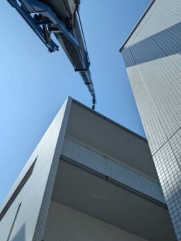 空調室外機揚重