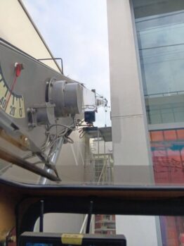 空調室外機揚重