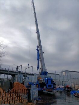 キュービクル搬出