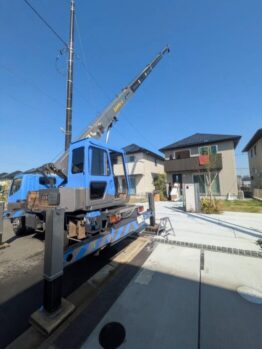 グランドピアノ揚重