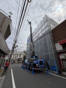 軽量鉄骨建て方