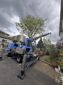 アップライトピアノ搬出、グランドピアノ搬入