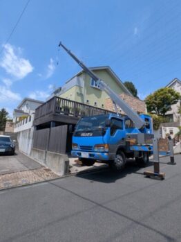 アップライトピアノ搬出