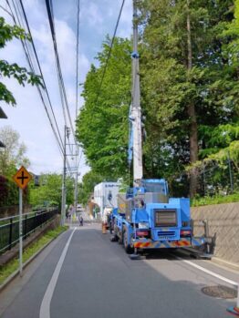 樹木伐採剪定作業