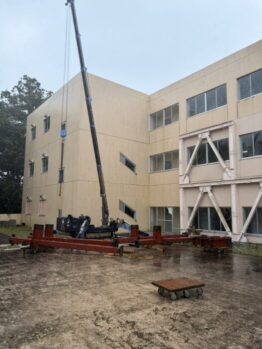 重量鉄骨建て方