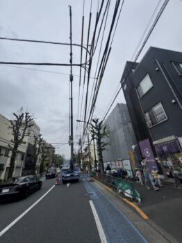 鉄筋材搬入