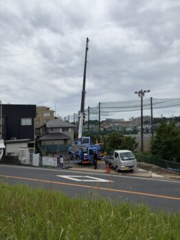 残土搬入