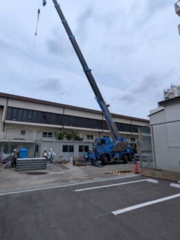 ハウス撤去作業