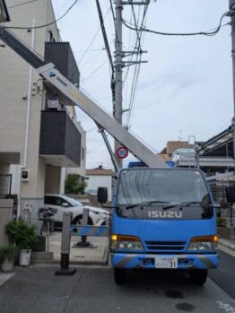 アップライトピアノ揚重